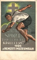 ** T3 1926 Sporttörténeti Kiállítás, Nemzeti Múzeum, Reklám; Kellner és Mohrlüder Rt. / Sports History Exhibition, Natio - Non Classificati