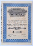 Belgium / Brüsszel 1927. 'Société De L'Equateur Pour Le Commerce L'Industrie Et L'Agriculture - SECIA Société Congolaise - Zonder Classificatie