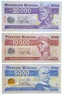 2012. 500K 'Balatoni Korona' Helyi Pénz, '000000' Sorszámmal + 2012. 1000K 'Balatoni Korona' Helyi Pénz, '000000' Sorszá - Zonder Classificatie