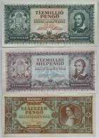 1915. 10K Piros, Függőleges 'DEUTSCHÖSTERREICH' Felülbélyegzéssel + 1923. 100K 'Magyar Pénzjegynyomda Rt. Budapest' + 19 - Non Classés