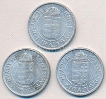 1941-1943. 2P Al (3xklf) Teljes Sor T:1- - Non Classés