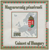 1998. 50f-200Ft (10xklf) Forgalmi Sor Dísztokban + 1998. 100Ft Alpakka '1848-1849. Szabadságharc 150. évfordulójára' T:P - Zonder Classificatie