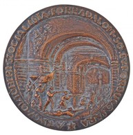 1967. 'A Nagy Októberi Szocialista Forradalom 50. évfordulójára' Fém Plakett Eredeti Tokban (117mm) T:2 Patina - Ohne Zuordnung