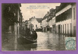 MERVILLE - La Rue De Béthune -(Inondations) - - Merville