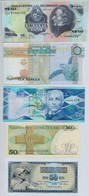 10db-os Vegyes Bankjegy Tétel, Közte Seychelle-szigetek, Salamon-szigetek, Jugoszlávia, Mozambik, Lengyelország és Barba - Non Classés