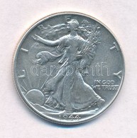 Amerikai Egyesül Államok 1944. 1/2$ Ag 'Walking Liberty' T:2-,3
 USA 1944. 1/2 Dollar Ag 'Walking Liberty' C:VF,F 
Kraus - Zonder Classificatie