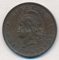 Argentína 1893. 2c Br T:2,2- Kis Ph.
Argentina 1893. 2 Centavos Br C:XF,VF Small Edge Error - Unclassified