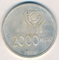 Argentína 1978. 2000P Ag '1978-as Labdarúgó Világkupa' T:1-,2 (eredetileg PP)
Argentina 1978. 2000 Pesos Ag '1978 World  - Ohne Zuordnung