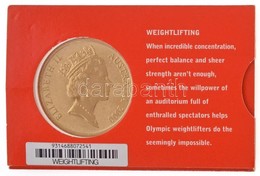 Ausztrália 2000. 5$ 'Olimpiai érmegyűjtemény - Súlyemelés' A Sorozat 21. Számú Darabja, Eredeti Tokban T:1  
Australia 2 - Unclassified