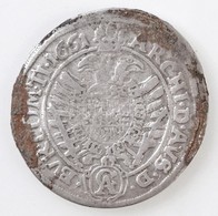 Ausztria 1661CA 15kr Ag 'I. Lipót' T:2- Patina / Austria 1661CA 15 Kreuzer Ag 'Leopold I' C:VF Patina - Zonder Classificatie