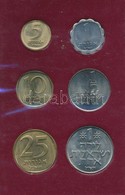 Izrael 1970. 1a-1L (6xklf) Forgalmi Sor Tokban, Tanúsítvánnyal T:1
Israel 1970. 1 Agora - 1 Lira (6xdiff) Coin Set In Ca - Unclassified