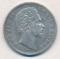 Német Államok / Bajorország 1876D 2M Ag 'II. Lajos' T:2- 
German States / Bavaria 1876D 2 Mark Ag 'Ludwig II' C:VF
Kraus - Non Classés