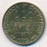 San Marino 1975. 20L Al-Br 'FAO' T:1-
San Marino 1975. 20 Lire Al-Br 'FAO' C:AU
Krause KM#44 - Ohne Zuordnung