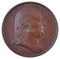 Franciaország 1814. 'XVIII. Lajos Bejövetele Párizsba' Br Emlékérem. Szign.: Andrieu / Brenet (40mm) T:1-,2
France 1814. - Sin Clasificación