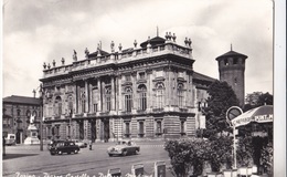 TORINO PIAZZA CASTELLO E PALAZZO MADAMA  VG  AUTENTICA 100% - Palazzo Madama