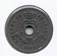 LEOPOLD II  * 5 Cent 1905 Frans * Nr 5193 - 5 Cents