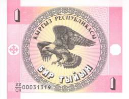 1 Tyjyn Kirgistan 1993 UNC - Kyrgyzstan