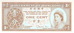 1 Cent Hongkong 1952 UNC - Hong Kong