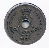 LEOPOLD II  * 5 Cent 1906 Vlaams * Nr 5202 - 5 Cent