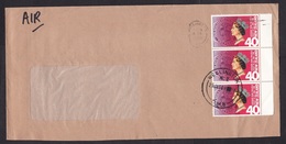 New Zealand: Cover, 1988, 3 Stamps, Philatelic Society, Philately, Queen (traces Of Use) - Storia Postale