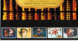 GB GREAT BRITAIN 1997 150TH ANNIVERSARY OF CHRISTMAS XMAS CRACKER PRESENTATION PACK No 282 +ALL INSERTS CHIMNEY CHILDREN - Nuovi