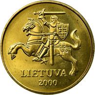 Monnaie, Lithuania, 50 Centu, 2000, SUP, Nickel-brass, KM:108 - Lituania