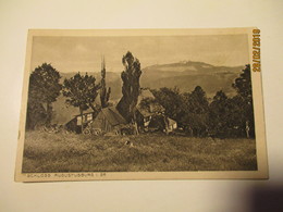 VILLAGE SCENE  NEAR SCHLOSS AUGUSTUSBURG   ,  OLD POSTCARD , O - Augustusburg