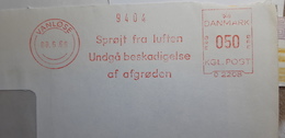 EMA METER FREISTEMPEL DANMARK Vanløse 1965 Sprøit Fra Luften - Machines à Affranchir (EMA)