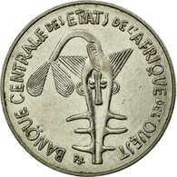 Monnaie, West African States, 100 Francs, 1990, TTB, Nickel, KM:4 - Elfenbeinküste