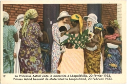 CARTE IMAGE PUBLICITAIRE CHOCOLAT CÔTE D'OR. TROISIEME SERIE : REINE ASTRID N° 12 - Chocolat