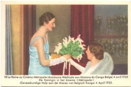 CARTE IMAGE PUBLICITAIRE CHOCOLAT CÔTE D'OR. TROISIEME SERIE : REINE ASTRID N° 18 - Chocolat