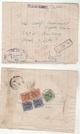 1972 Registered FPO 747 Cover 999 CY? ASC SUP D1 INDIA Military Forces  Stamps - Covers & Documents