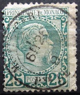 MONACO                 N° 6                  OBLITERE            2° CHOIX - Used Stamps