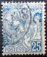 MONACO                 N° 25                  OBLITERE - Used Stamps