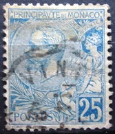 MONACO                 N° 25                  OBLITERE - Used Stamps