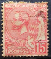MONACO                 N° 15                  OBLITERE - Used Stamps