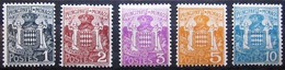 MONACO                 N° 73/76                  NEUF* - Unused Stamps