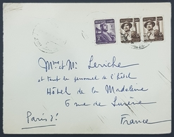 1953 Cover, Egypte - Paris France, - Lettres & Documents