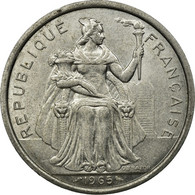 Monnaie, French Polynesia, 5 Francs, 1965, TTB, Aluminium, KM:4 - Frans-Polynesië