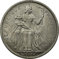 Monnaie, French Polynesia, 2 Francs, 1977, Paris, TTB, Aluminium, KM:10 - Polinesia Francesa