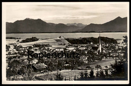 ALTE POSTKARTE PRIEN AM CHIEMSEE PANORAMA TOTALANSICHT TOTAL GESAMTANSICHT AK Ansichtskarte Postcard Cpa - Chiemgauer Alpen