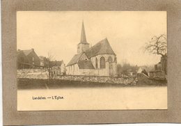 CPA - Environs De MONTIGNY-le TILLEUL (Belgique) - LANDELIES - Aspect Du Quartier De L'Eglise Au Début Du Siècle - Montigny-le-Tilleul