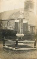 Barzy Monument Aux Morts Carte Photo - Sonstige & Ohne Zuordnung