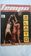 1978 TEMPO YUGOSLAVIA SERBIA SPORT FOOTBALL MAGAZINE NEWSPAPER BASKETBALL WORLD CHAMPIONSHIP KARATE ZVEZDA Hansi" Müller - Deportes