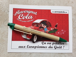Découpis Auvergnat Cola 2 CV  EUROPEENNES DU GOUT AURILLAC - Reclame-affiches