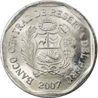 Monnaie, Pérou, 5 Centimos, 2007, Lima, SUP, Aluminium, KM:304.4a - Peru