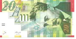 Israel  New  20 New Sheqelim  2014  UNC - Israël