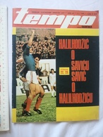 1979 TEMPO YUGOSLAVIA SERBIA SPORT FOOTBALL MAGAZINE NEWSPAPERS Vladimir Yashchenko SAPER PARTIZAN BOX MUHHAMAD ALI - Altri & Non Classificati