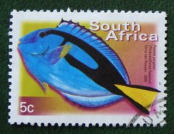 5c Flora And Fauna Vis Fish Poisson 2000 2001 Mi 1285 Y&T - Used Gebruikt Oblitere SUD SOUTH AFRICA RSA - Oblitérés