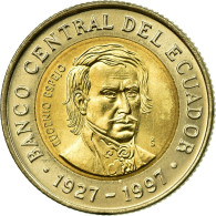 Monnaie, Équateur, 1000 Sucres, 1997, TTB, Bi-Metallic, KM:103 - Ecuador